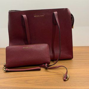 Michael Kors Tote + Wallet